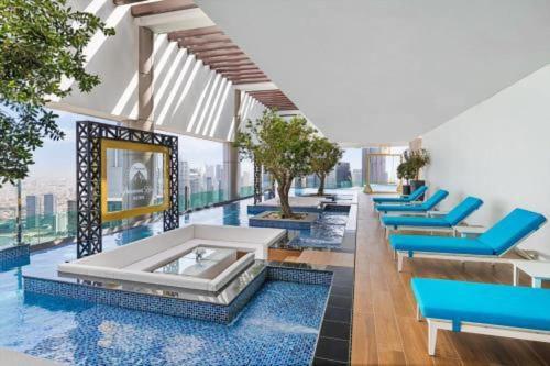 Paramount Midtown Deluxe 1 Bedroom Apartment With Full Burj-Khalifa View Dubai Esterno foto